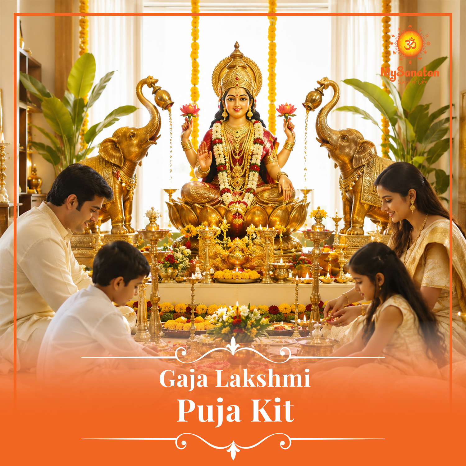 Gaja Lakshmi Puja Kit